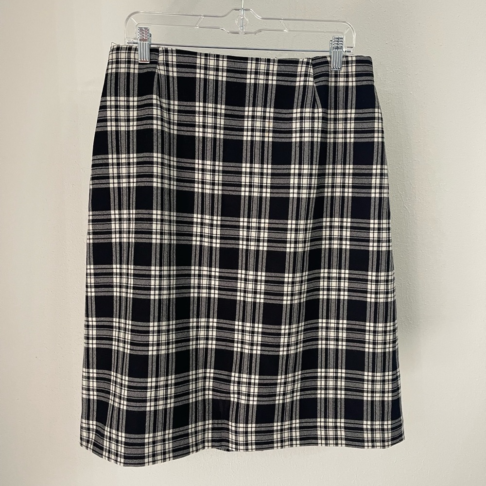 Pendleton skirt.